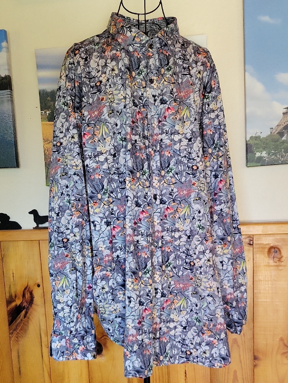 Robert Graham Multicolor Floral Button-Down Shirt